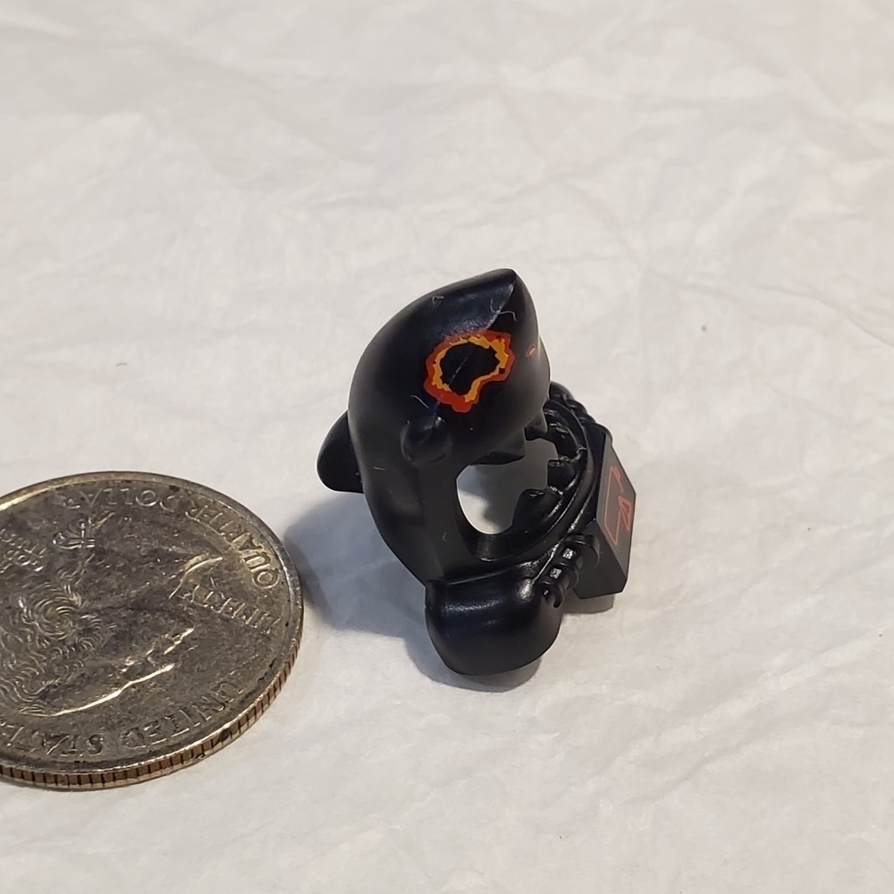 Lego shark head black replacement parts low battery